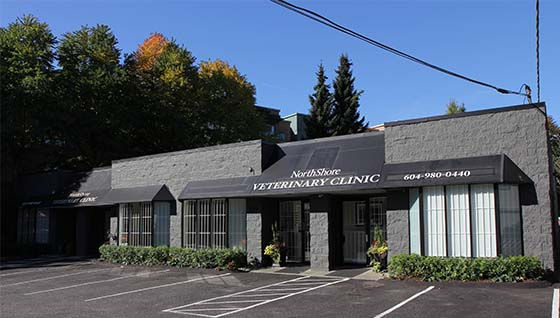 Front of building